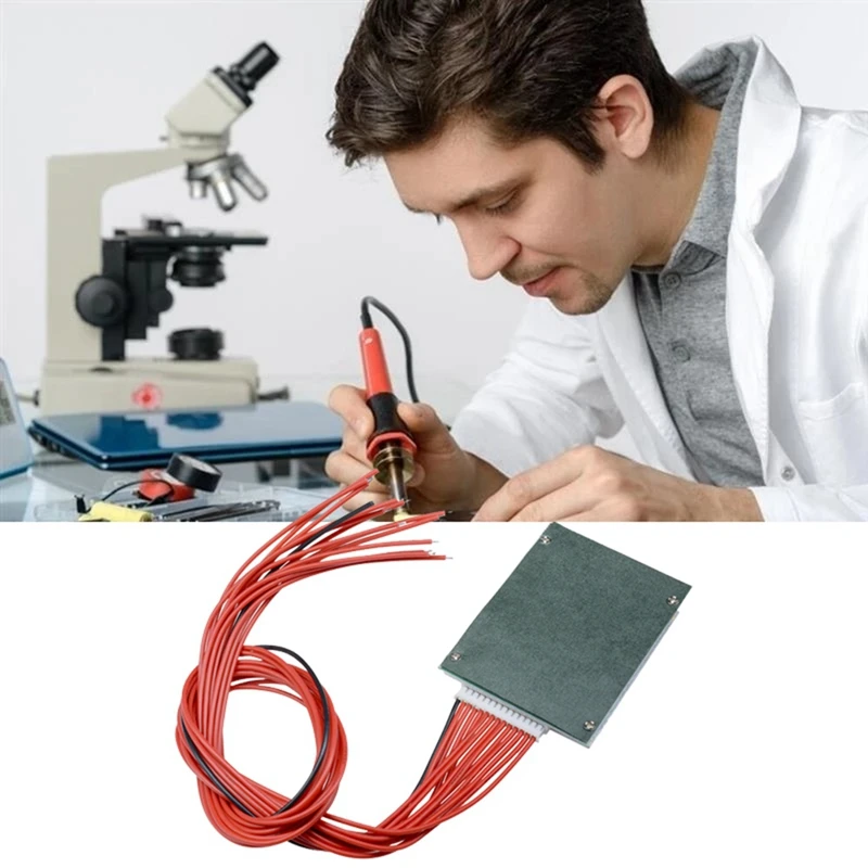 Papan pelindung baterai daya kendaraan listrik, 13S 48V 35A terpisah dengan penyeimbang pelindung baterai kendaraan listrik