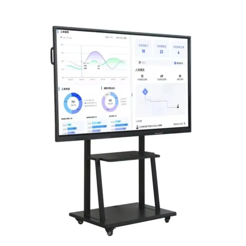 Customize 86inch Smart Board Interactive Whiteboard for Office Digital Smartboards for Classroom Wall Mount Included