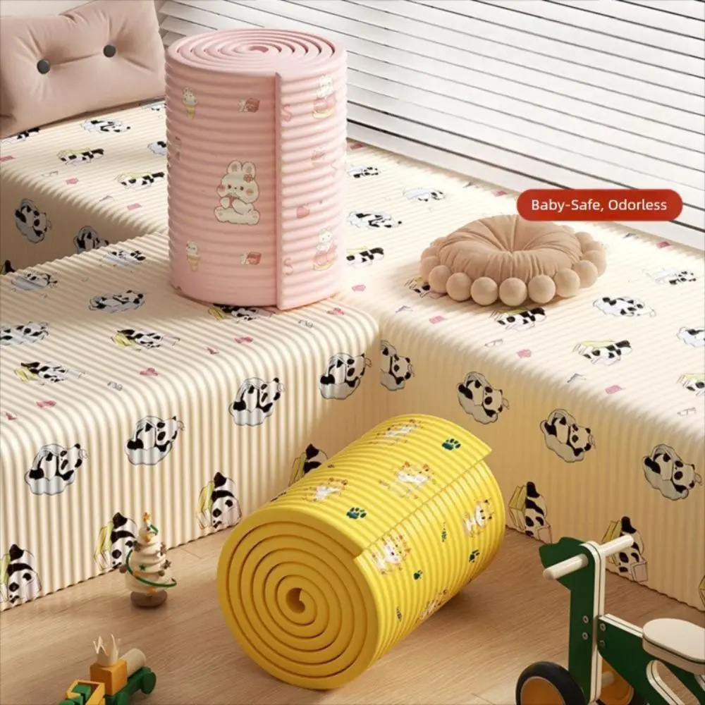 

2m Desk Edge Guard Strip Baby Safety Self Adhesive Anti Collision Cushion Soft Thickend Foam Bumper for Window Sill Bedside