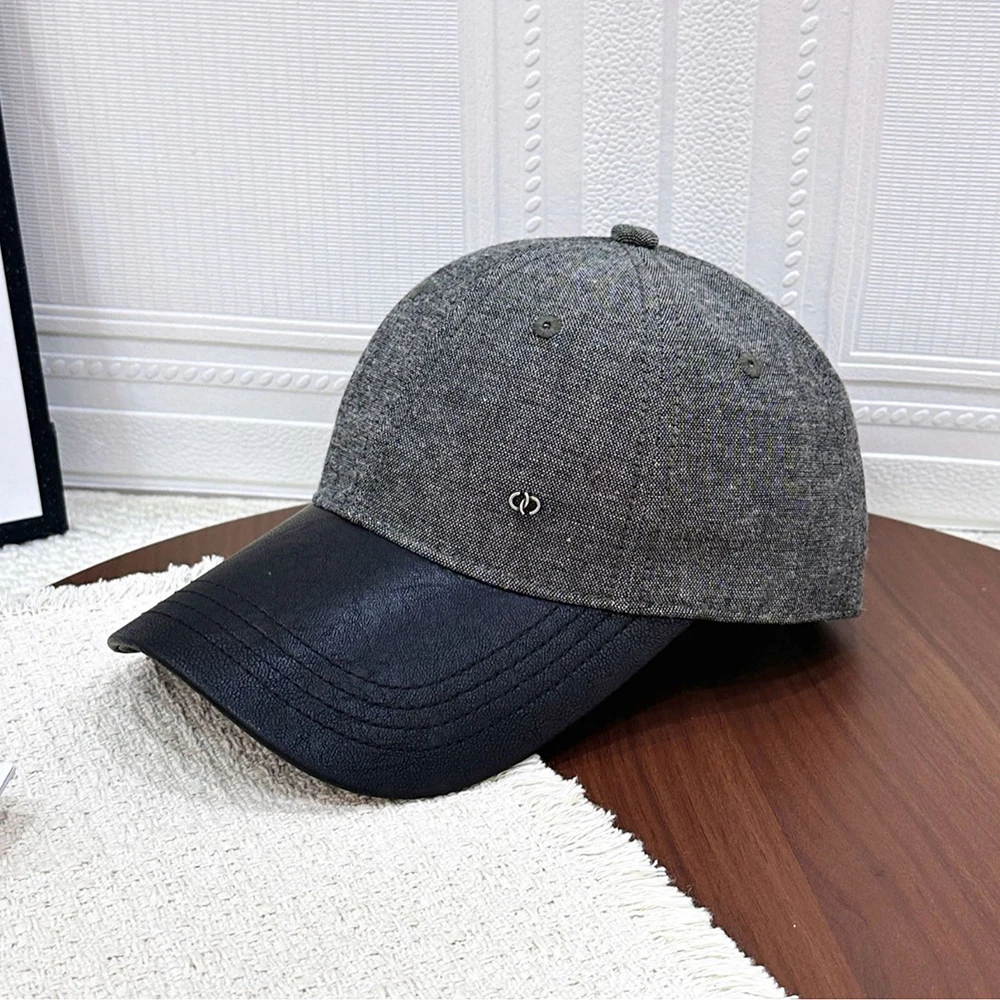 Baseball Cap Women Men Hat Wool Polyester Sun Protection Windproof Accessory For Autumn Winter Golf Climbing Fishing Outdoor