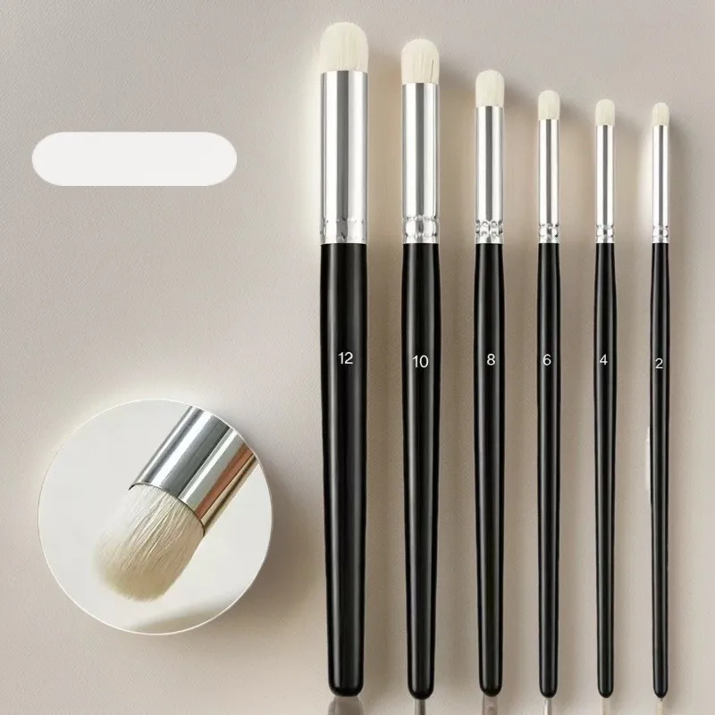 3/6 Pack Fine Detail Miniature Paint Brushes, Wooden Handle for Drybrush Micro Detailing Acrylic Watercolor