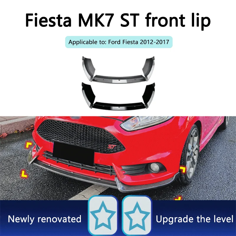 

Suitable for Ford Fiesta MK6 MK7 ST 2012-2017 front bumper, front shovel, front lip corner modification accessories