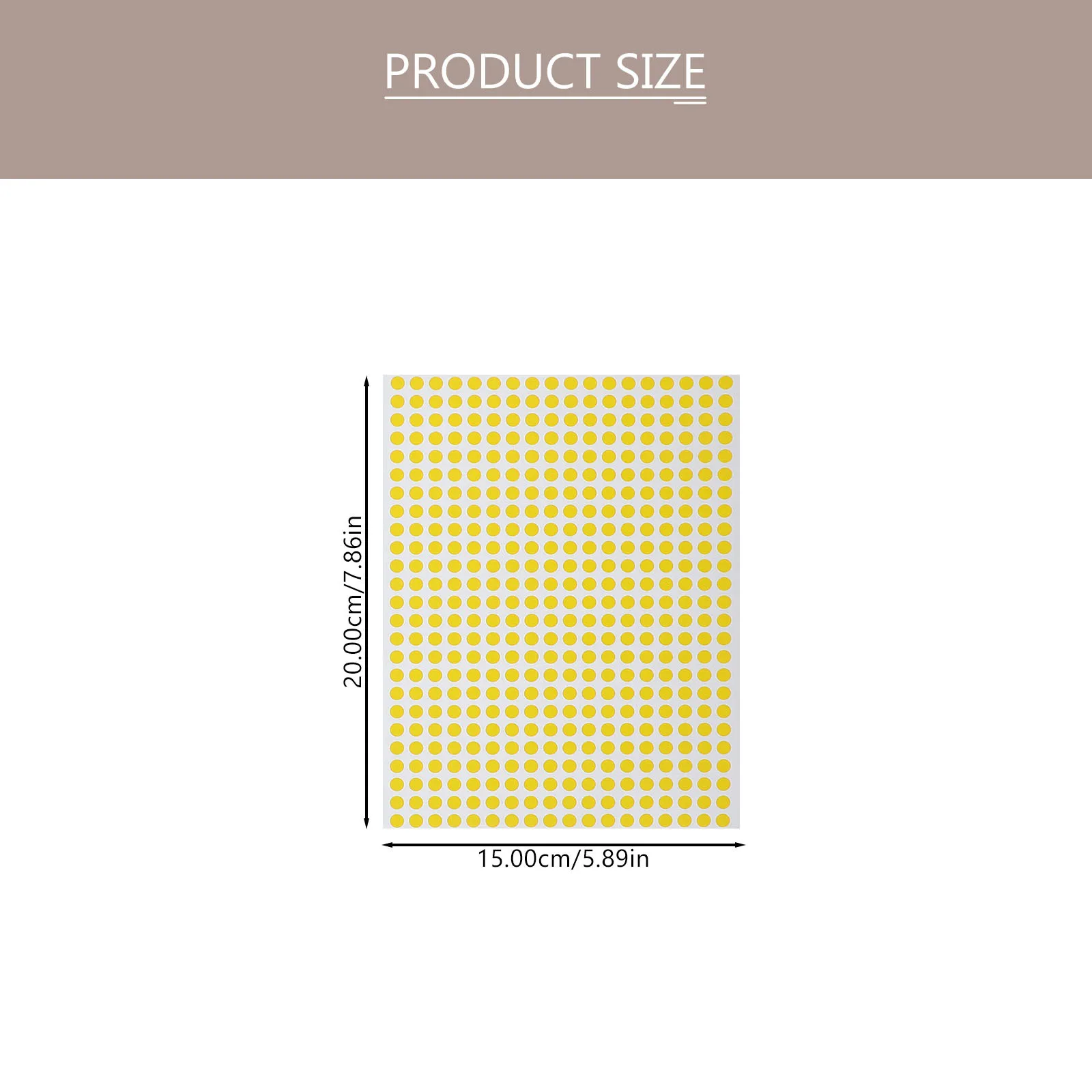 15 Sheets Color Dot Stickers Round Label Sticker Classification Sticker Home School Office Label Colored Round Dots