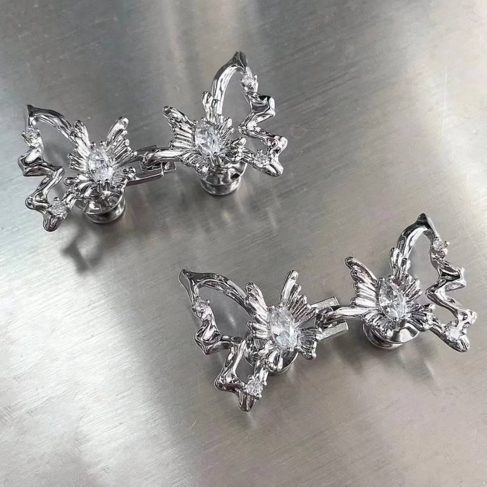 Five Pointed Star Jeans Buttons Butterfly Adjustable Pants Pins Fixed Waist Tightening Tool Fixed Waist Buckle Dress Decoration