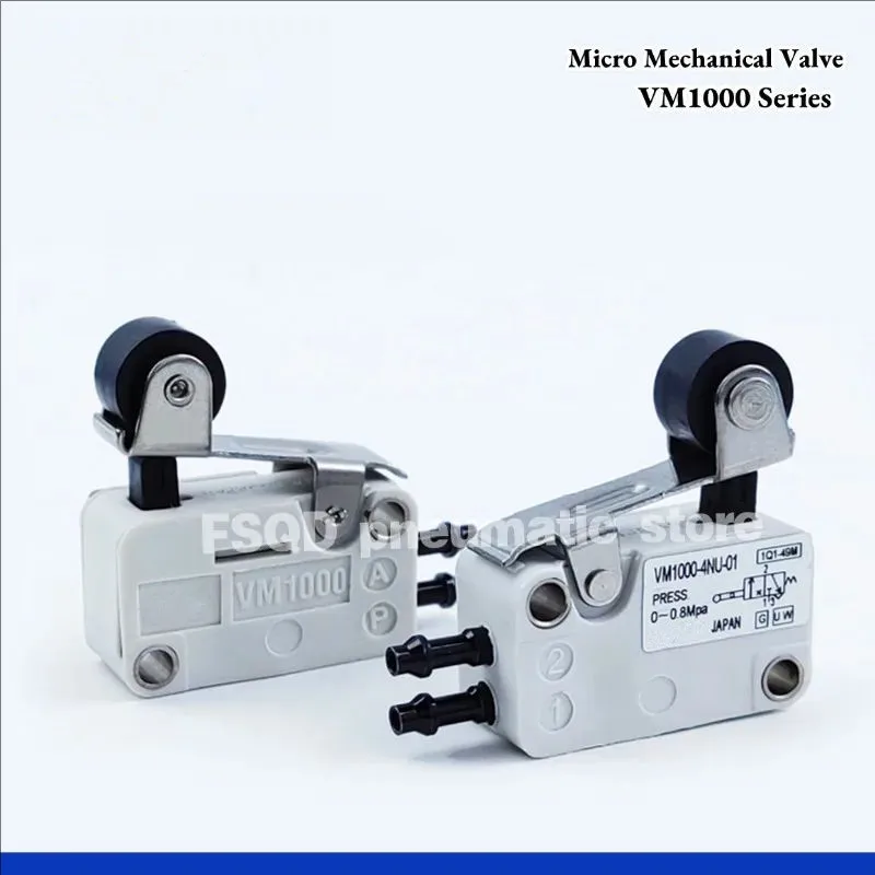 VM1000 VM1100 VM1010-4NU 4N-00 01 02 08 32R 32G 32B مايكرو الميكانيكية صمام VM VM1000 سلسلة أداة هوائية #6