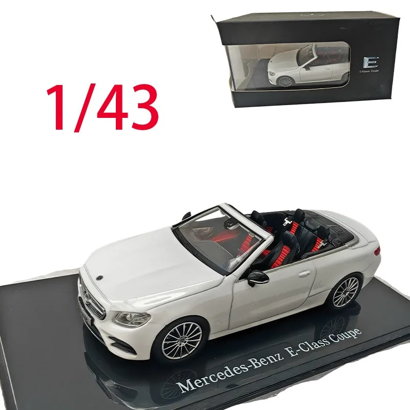 

Литая под давлением модель автомобиля Mercedes из сплава в масштабе 1/43 Mercedes E300 E-Class Coupe Play Vehicles, игрушки для мальчиков, оригинальная коробка