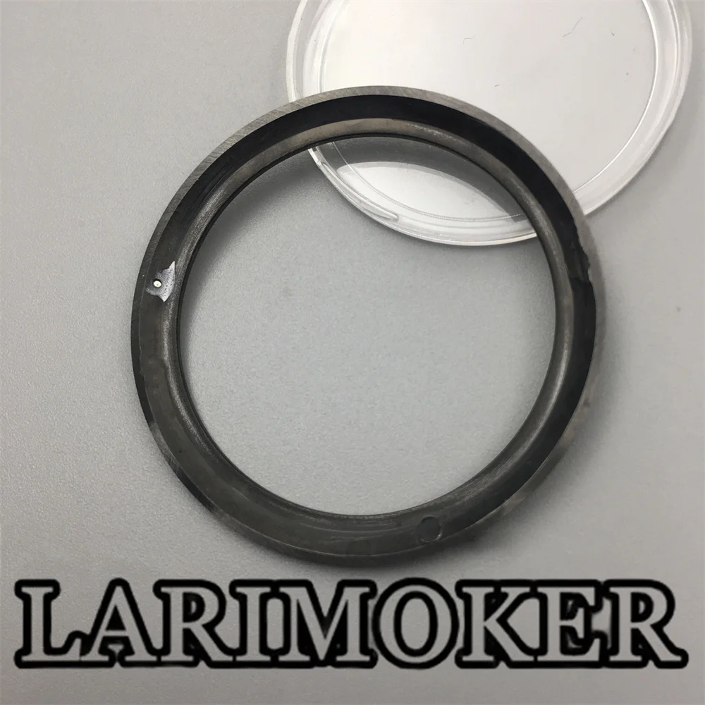 Lari moker 38mm Keramik Silber Purpie blau schwarz grün Uhr Lünette Einsatz für Herren Uhren Zubehör Teile passen 40mm Gehäuse