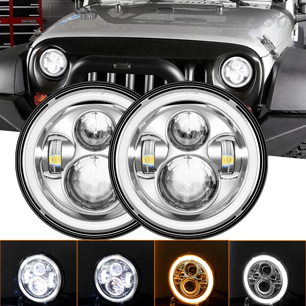 7 Inch Led Auto Hea…