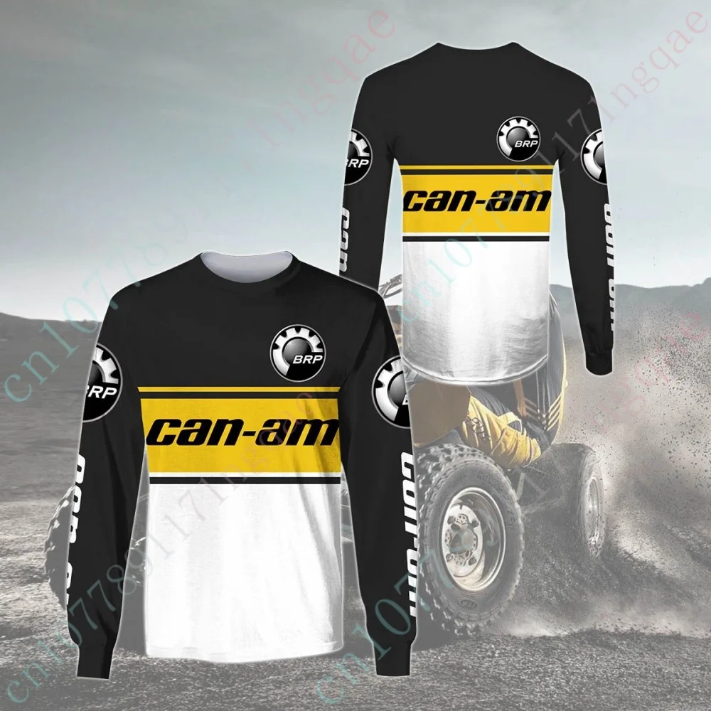 

Can-am Long Sleeve T Shirt For Men's Clothing Casual Oversized T-shirt Harajuku Streetwear Tee Essentials Tshirt Sweatshirt Top