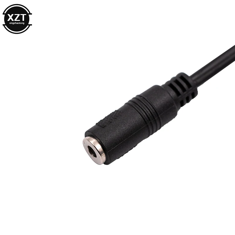 3.5mm Mini 1/8 inch TRS Stereo Female Jack to Dual 1/4 6.35mm Male Plug Mono TS Right Angle Audio Adapter Y Splitter Cable 20cm