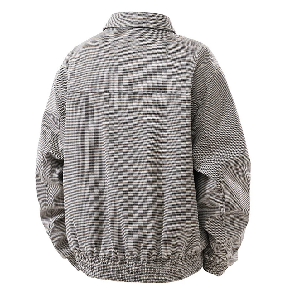 8XL Plus Size Cargo Jacket Men Spring Autumn Coat Fashion Casual Plaid Jacket Coat Male Outerwear Outdoor