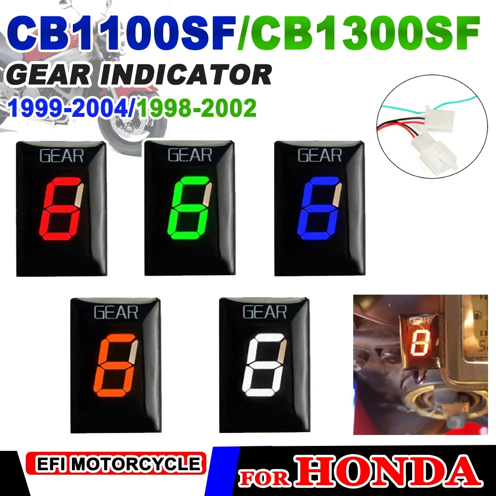 Motorcycle 1-6 Gear Indicator for Honda CB1100SF CB 1100 SF 1999-2003 2004 CB1300SF CB 1300 SF 1998 -2001 2002 Accessories Meter