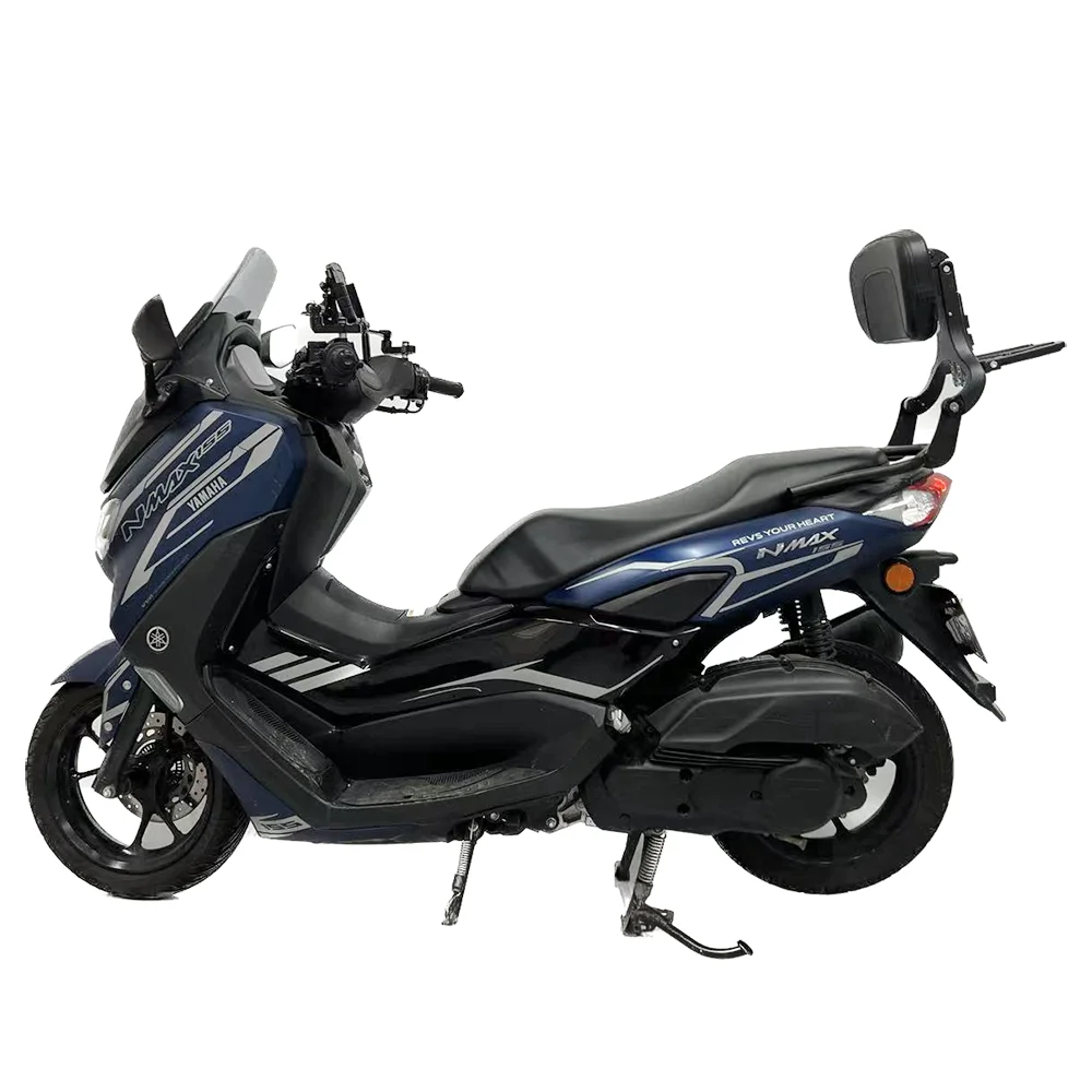 Motorcycle Backrest Multi-Purpose Driver Passenger Backrest with Folding Luggage Rack For Yamaha Nmax 155