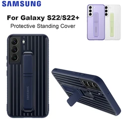 Original  For Samsung Galaxy S22/S22+ S22 Plus Protective Standing Cover High Protection Phone Case With Detachable Kickstands