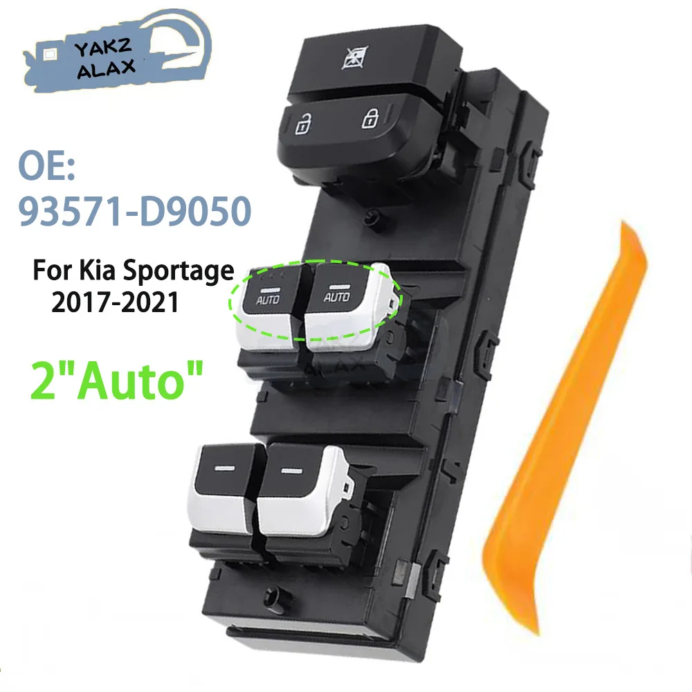 

93571-D9050 для Kia Sportage 2017 2018 2019 2020 2021, левый электрический главный переключатель управления окном со стороны водителя 93571-F1050