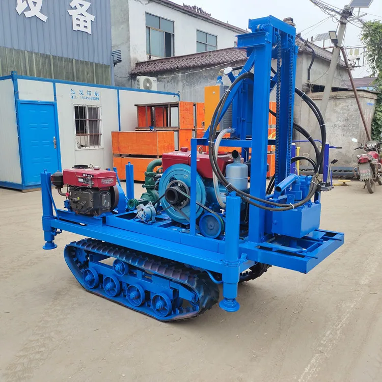 New Factory direct sale  hydraulic diesel  water Well  drilling rig mine drilling rig