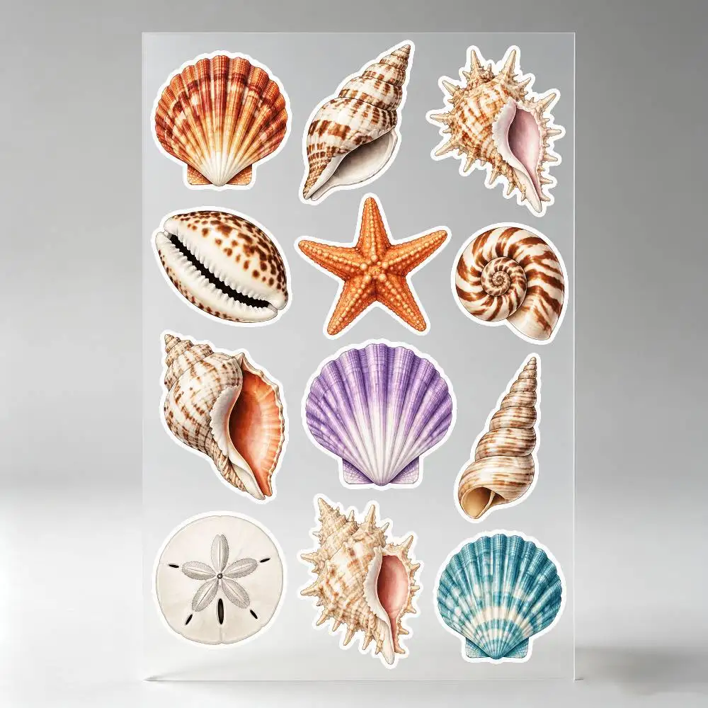 Shell Stickers Auto Body Bumper Windows Motorcycle Laptop Walls Vinyl Decal Car Tuning Accessories