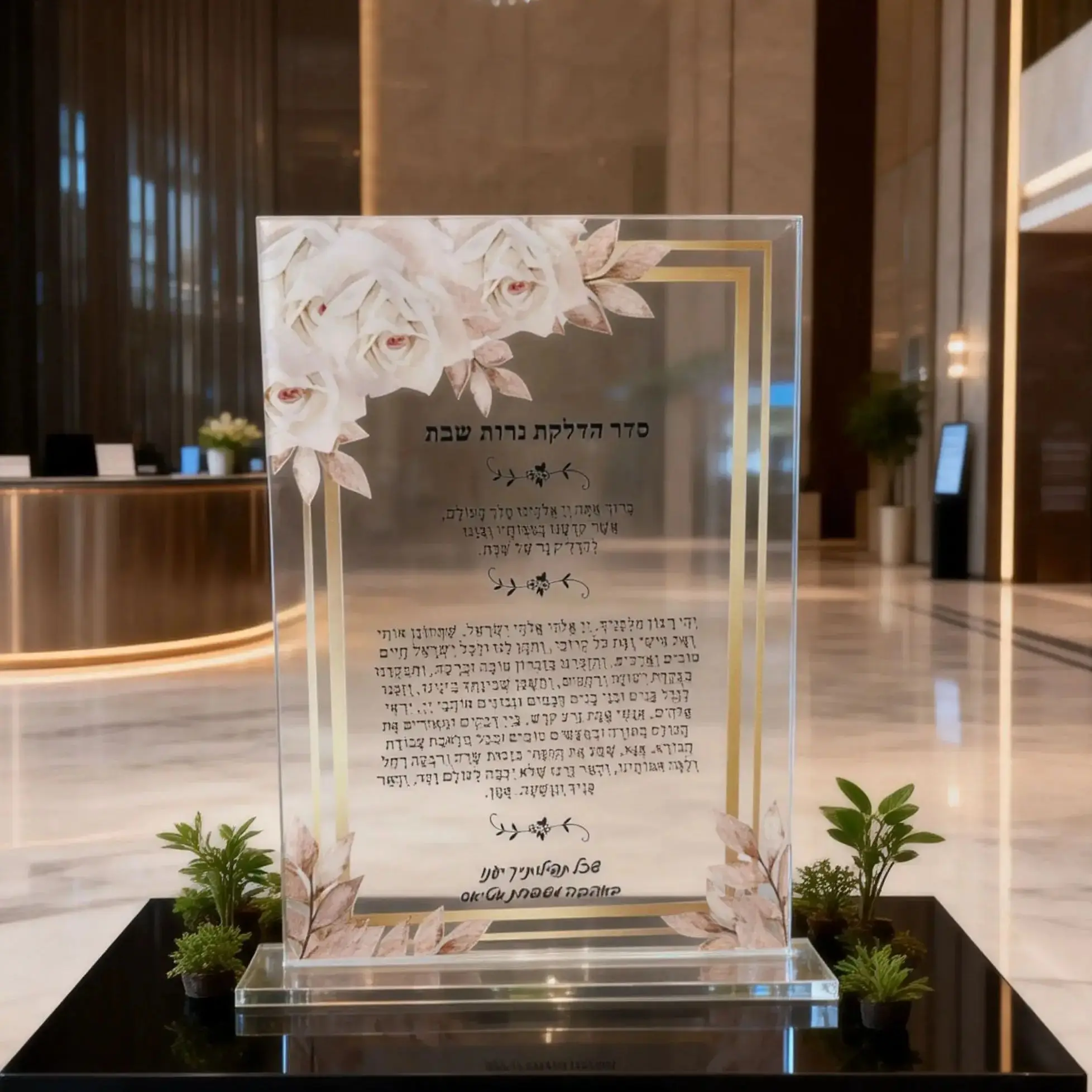 

10pcs Custom Transparent Hebrew Wedding,Bar Mitzvah Invitation,Hebrew Prayer Blessing,Souvenir Gift,Soft PVC Card Decoration