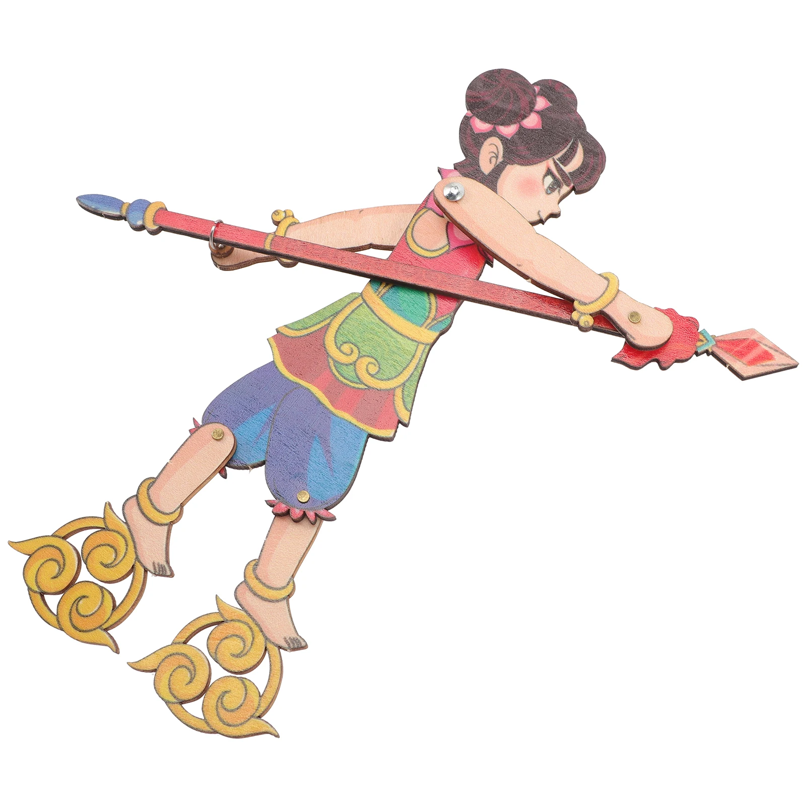 

to The West Shadow Chinese Kit Hand Accessories Toy Manual Wood Theatre Child