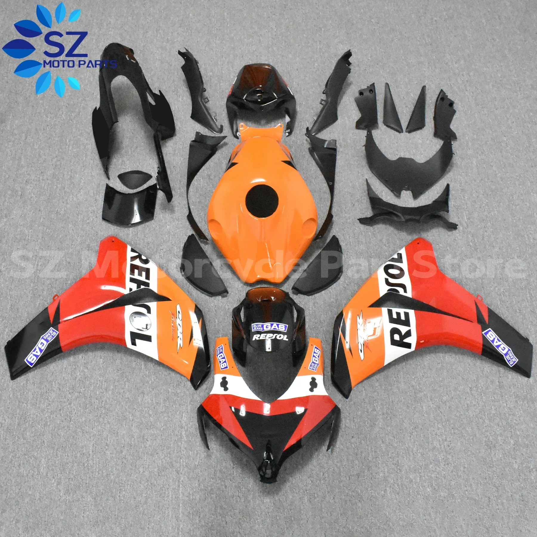 

New ABS Whole Fairings Kit Fit for HONDA CBR1000RR 2008 2009 2010 2011 08 09 10 11 Bodywork Set