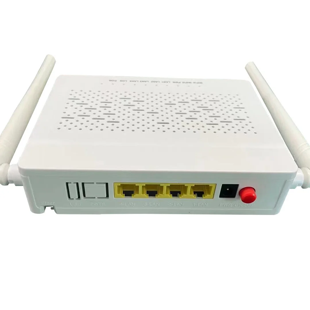 FTTX Network Fiber Optical Equipment Modem XPON 4GE+WIFI(2.4g+5g)+VOIP Compatible Epon Gpon with Router ONU