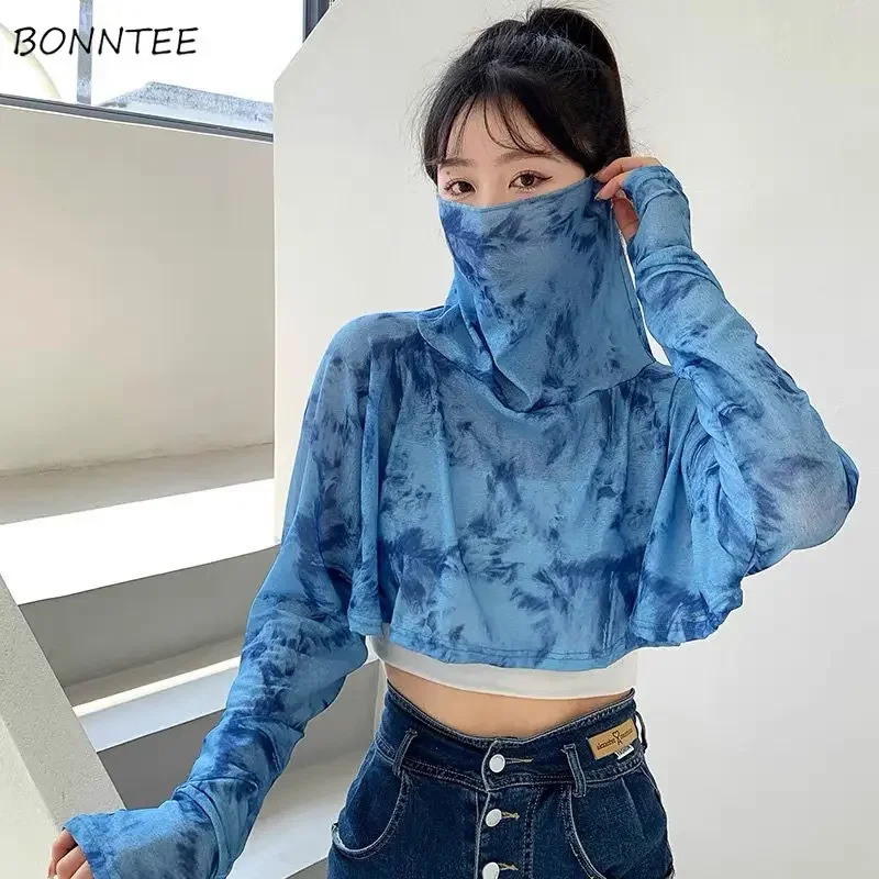 자켓 여성 가볍고 부드럽고 얇은 여름 통기성 맞는 복고풍 여성스러운 아늑한 새로운 간단한 태양 방지 기본 의류 Cropped Fashion Ins