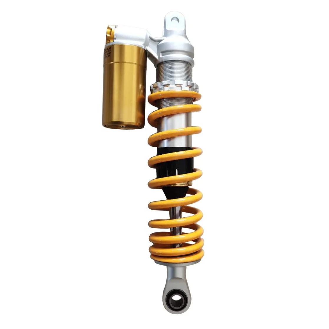 Modified Motorcycle CNC aluminium alloy rear shock absorber damping adjustable with nitrogen for honda click 125i 150i 2018 2019