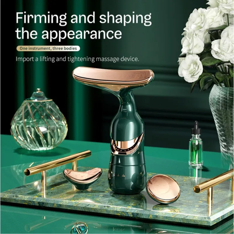 جهاز رفع الوجه الرقبة الوجه تدليك العين مقدم مكركرنت تجديد الجلد مكافحة الشيخوخة جهاز التجميل مدلك الوجه #1