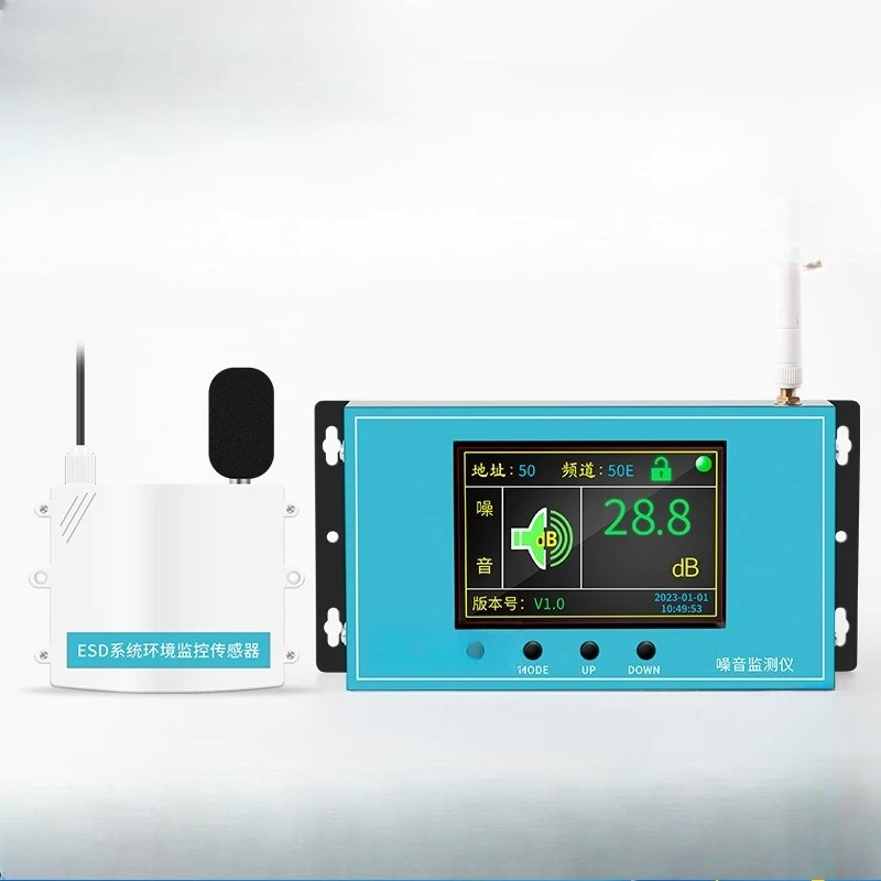 Noise detector, high-precision sensing, remote real-time monitoring, intelligent alarm