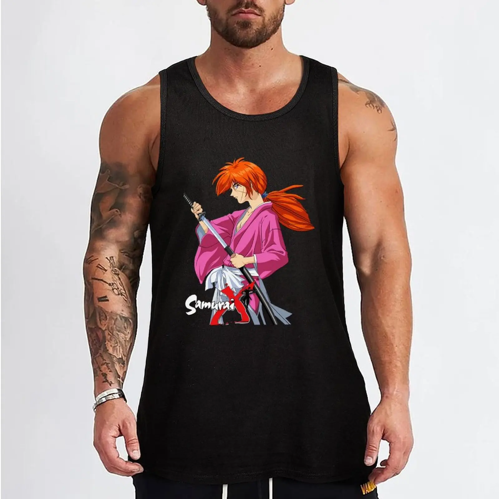 For Birthday Boys Girls Kenshin Battousai Awesome First Day Tank Top men clothings Vest for boy Vest male