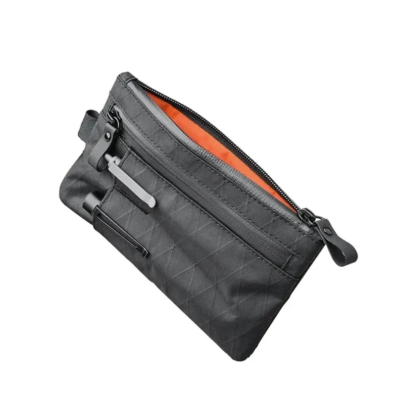 Bolso hermoso impermeable para hombre, muñeca de gran capacidad, portátil, multifuncional, billetera cero, bolsa para tarjetas de viaje, bolsa de almacenamiento de herramientas