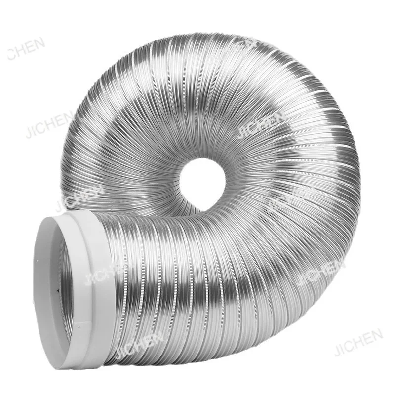 

Вытяжная труба для кухонной вытяжки JC, специальная вытяжная труба для кухонной вытяжки, утолщенная цельноалюминиевая вентиляционная труба для дымохода