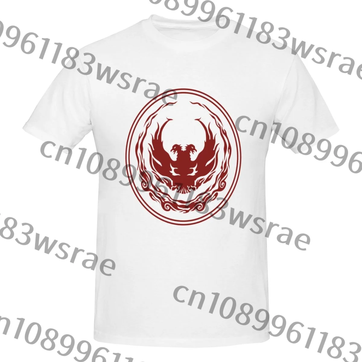 Классическая Повседневная Мужская Базовая футболка с коротким рукавом Qishan Wen сект