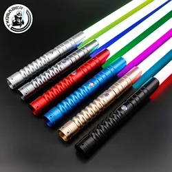 TXQ Fast shipping Lightsaber RGB Black Friday 12colors Combat Heavy Dueling Jedi Saber Sword Blaster Luminous Toy Cosplay