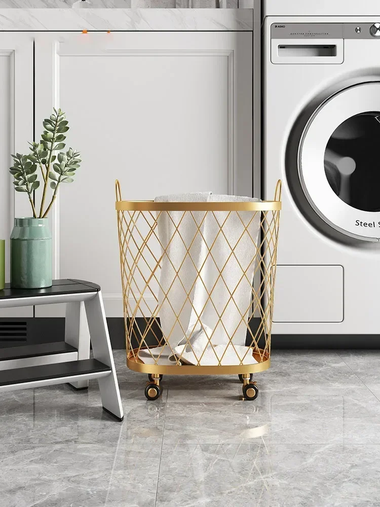 JOYLOVE Nordic Instagram Style Dirty Clothes Basket Collect Clothes Storage Artifact Dirty Laundry Storage