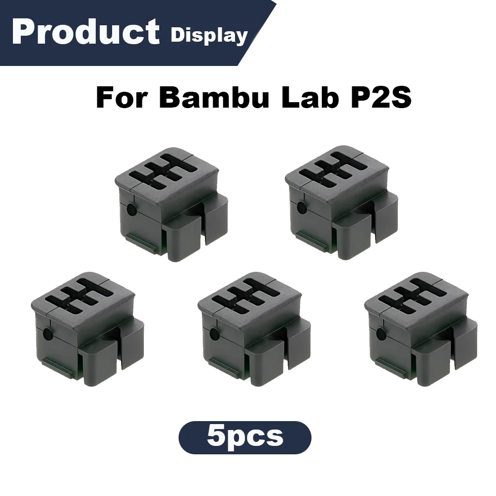 Düsenreiniger für Bambu Lab H2D/H2C/P2S Silikonbürste Hochwertiges Hotend-Düsenreinigungswerkzeug für Bambulab H2D/S/P2S Teile
