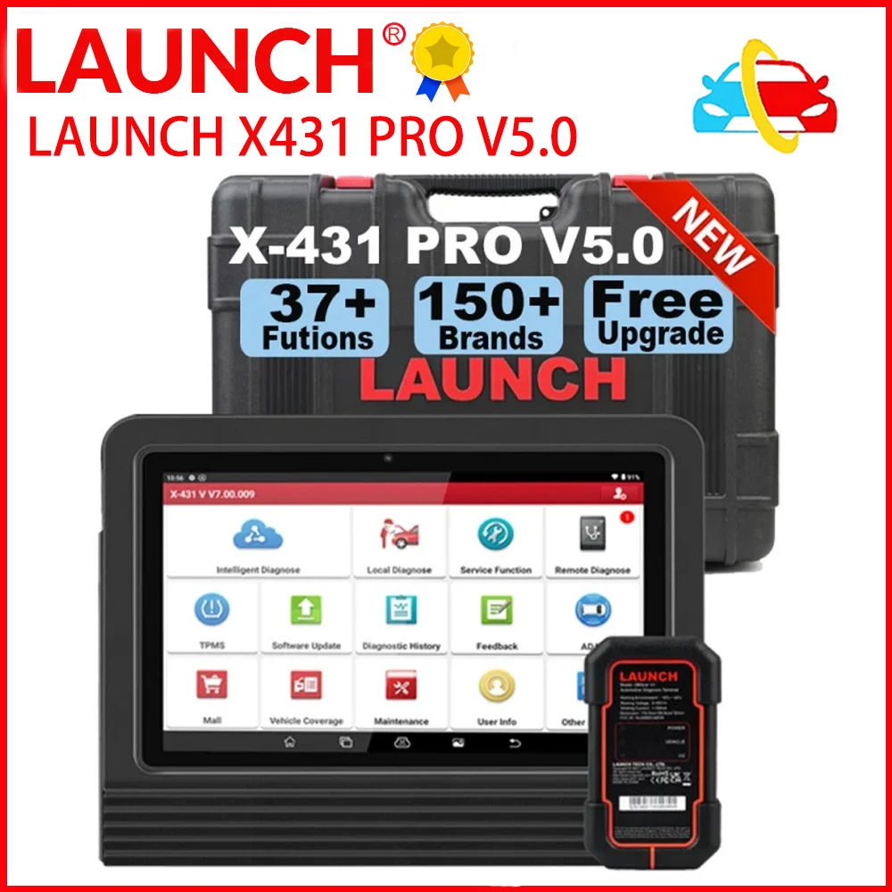 

New LAUNCH X431 PRO V 5.0 Diagnostic Tools OBD2 Scanner Diagnost Auto Automotive Tool Car Scan Autoscanner Diagnosis X-431 Pro V