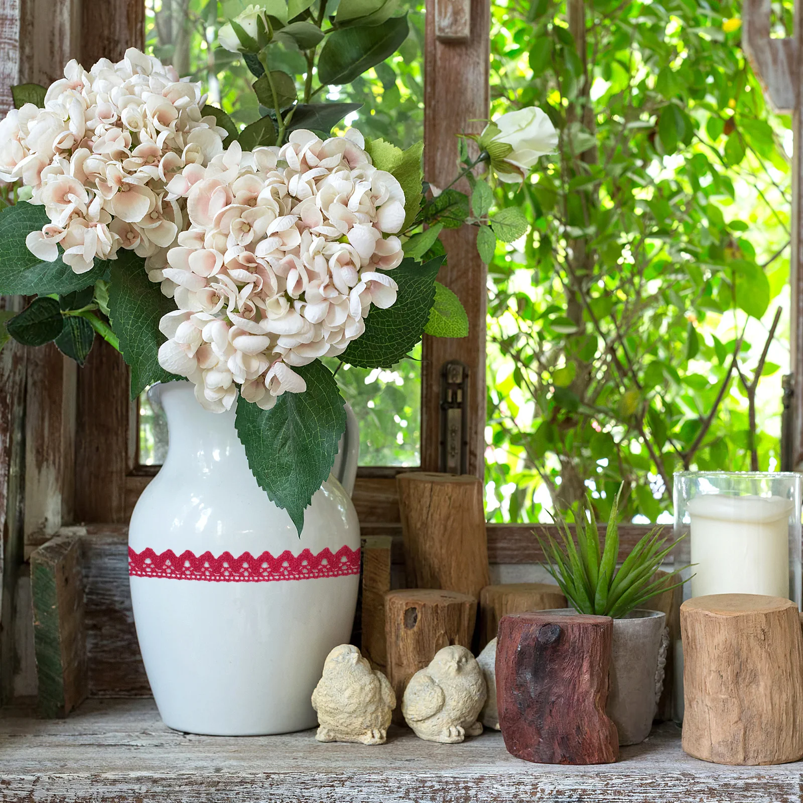 5pcs Hollow Lace Tape Masking Decorative Tape For Diy Scrapbooking Crafts Adhesive Sticky Craft Lace Trim Ribbon Sticker School