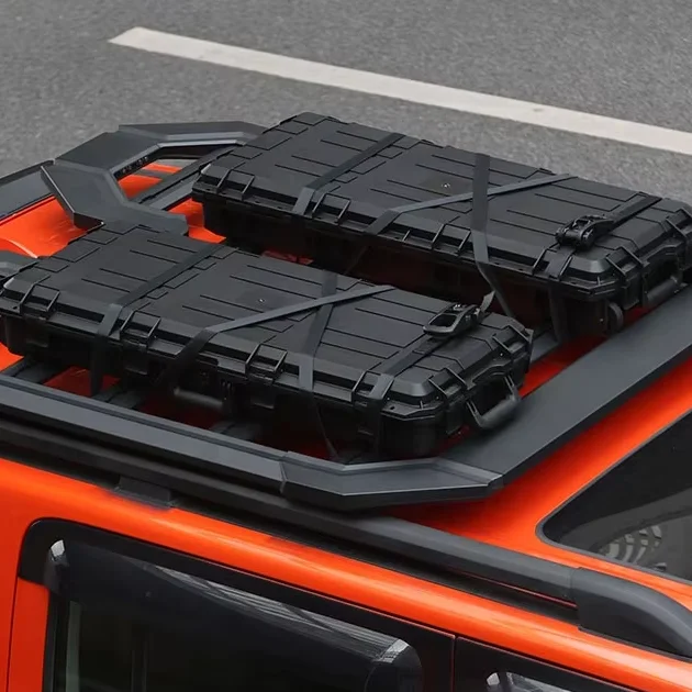 

Car Roof Platform Luggage Box Car-Specific Travel Storage Box Wrangler Off-Road Outdoor Equipment Box Waterproof Made in China