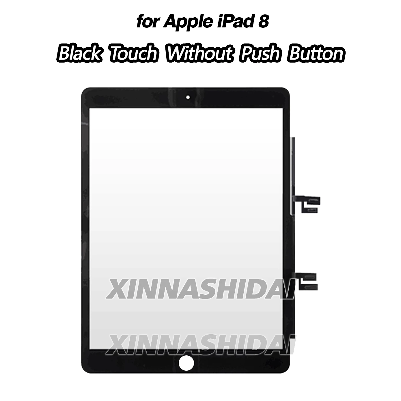 NONE Touchscreen Für IPAD 7 8 9 ipad 7 ipad 8 ipad 9 A2197 A2198 A2200 A2430 A2603 A2270 Panel Digitizer Front Glas Ersatzteile 4
