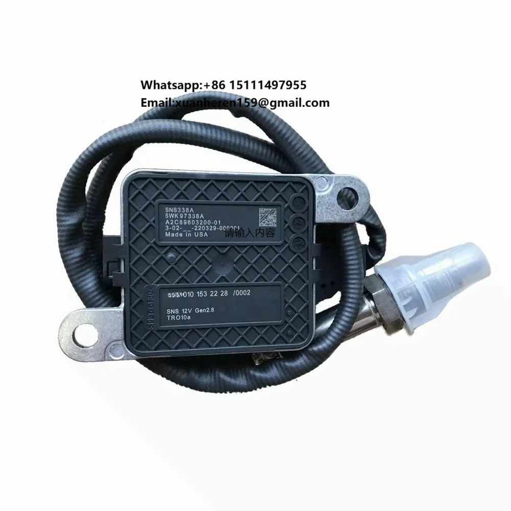 

5WK9 7338A Nitrogen Oxide Sensor A0101532228 A0101530002 NOx Sensor 12V for Mercedes-Benz After Market 5WK9 7338A Uninox