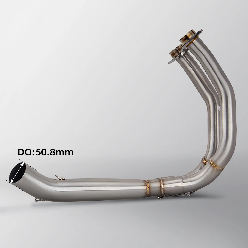 51MM Streetbike Exhaust header Tube For Kawasaki Ninja650 Z650 2017-2023 Motorcycle Front Link Pipe Manifold