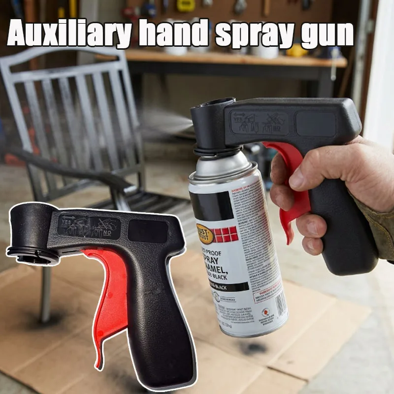1-10PCS Universal Spray Can Handle Trigger Grip Ergonomic Lever Tool for Aerosol Paint Rust Proofing DIY Coating Application