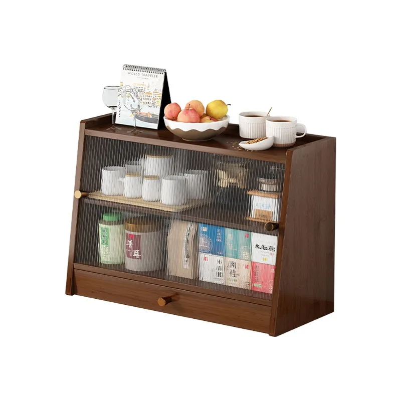 

Desktop storage box Household tea set Display cabinet Kitchen dining table Water cup storage Shelf Organizing rack Storage