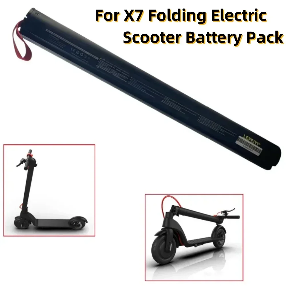 36V 5.2Ah X7 Scooter Battery Foldable Built-in Rechargeable Batteries For Huanxi HX X7 Scooter Electric Scooter Battery