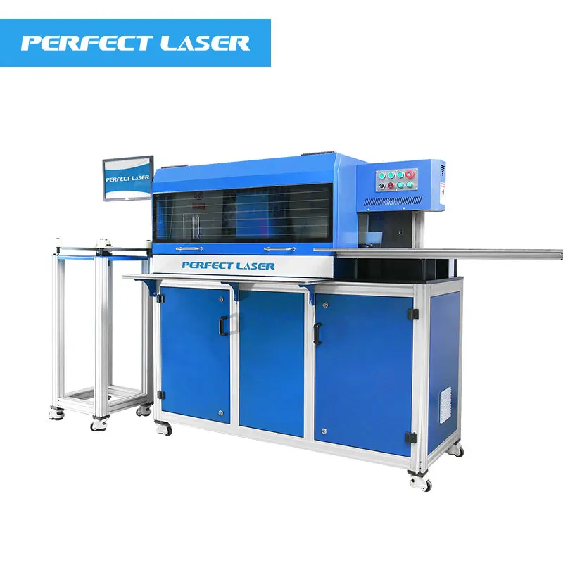 Perfect Laser New Type Bending Hine Cut Slot Aluminum Profile Flange Advertising Words