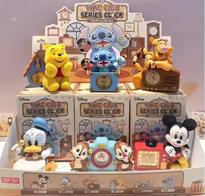 Authentic TOPTOY Disney Time Club Clock Blind Box Stitch Figure | Collectible Anime Figure | Kawaii Surprise Gift | Mickey Mouse - view 2