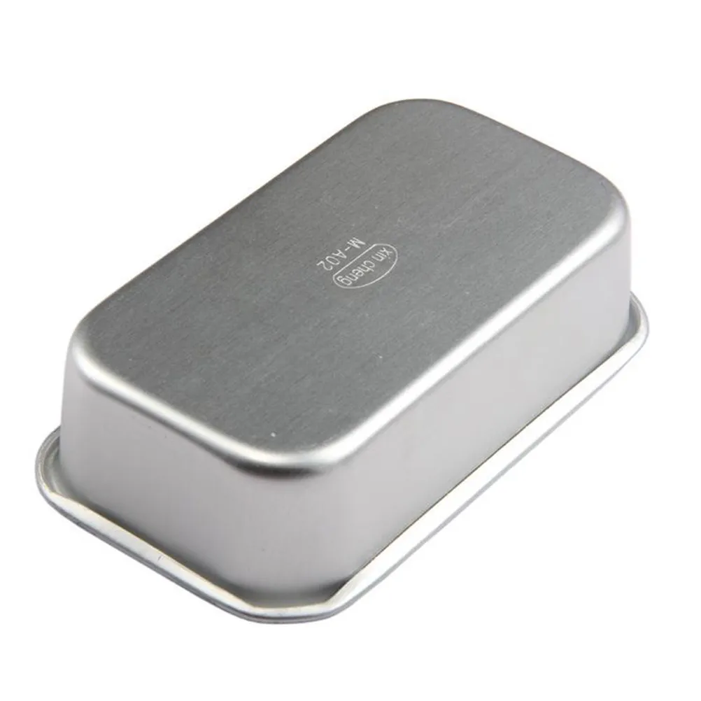 2pcs Cake Mold Bread Baking Tray Premium Household Kitchen Supplies Baking Plate For Home Restaurant Use Silver