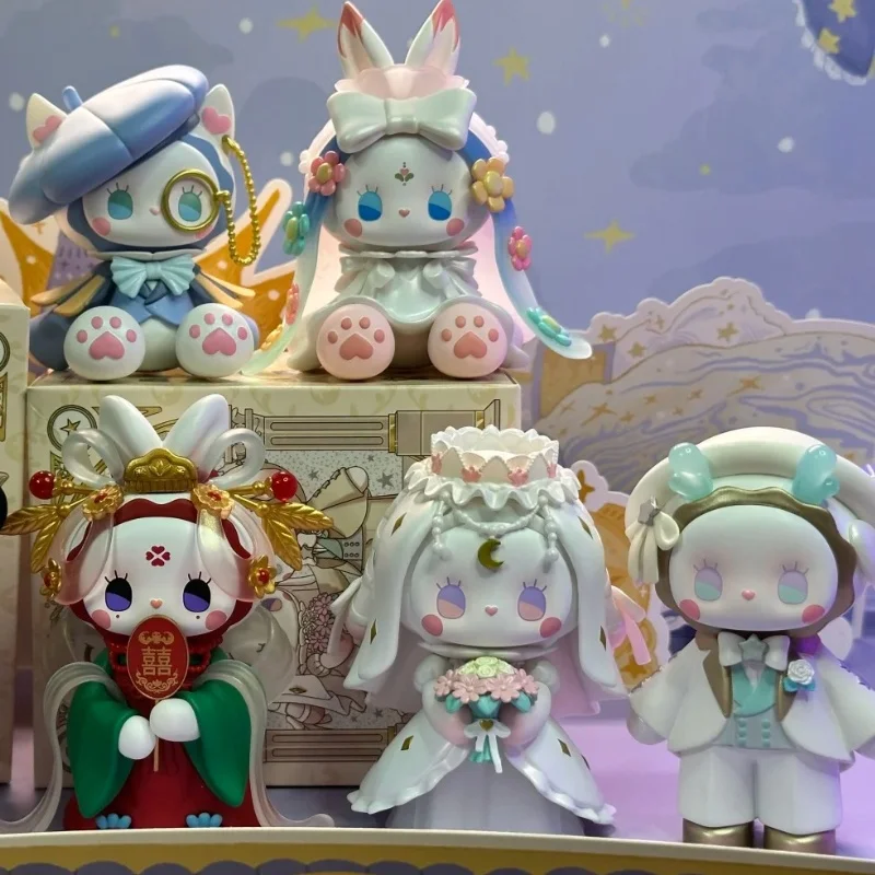 إيما سيكريت فورست الحبيب سلسلة الزفاف صندوق أعمى مكتب زخرفة لعبة عيد الحب Kawaii الشكل صندوق غامض هدية عيد ميلاد