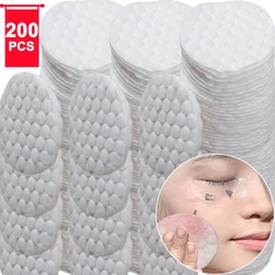 200 STKS Make-up Remover Katoen Parel Getextureerde 3-laags Puur Wattenschijfjes voor het Verwijderen van Make-up Nagellak en Reiniging Gezicht Gereedschap